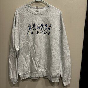 Buffalo Bills FRIENDS themed sweatshirt sweater pull over